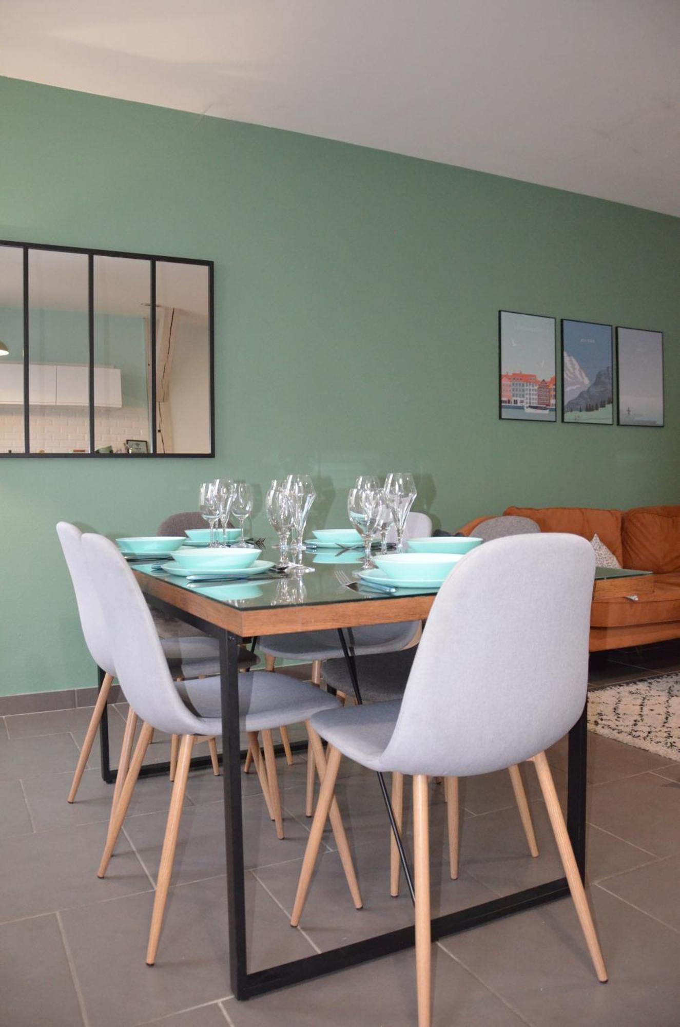 Le Cocon Troyen - 6-8P - 2 Parking Gratuits Apartment Troyes Exterior foto