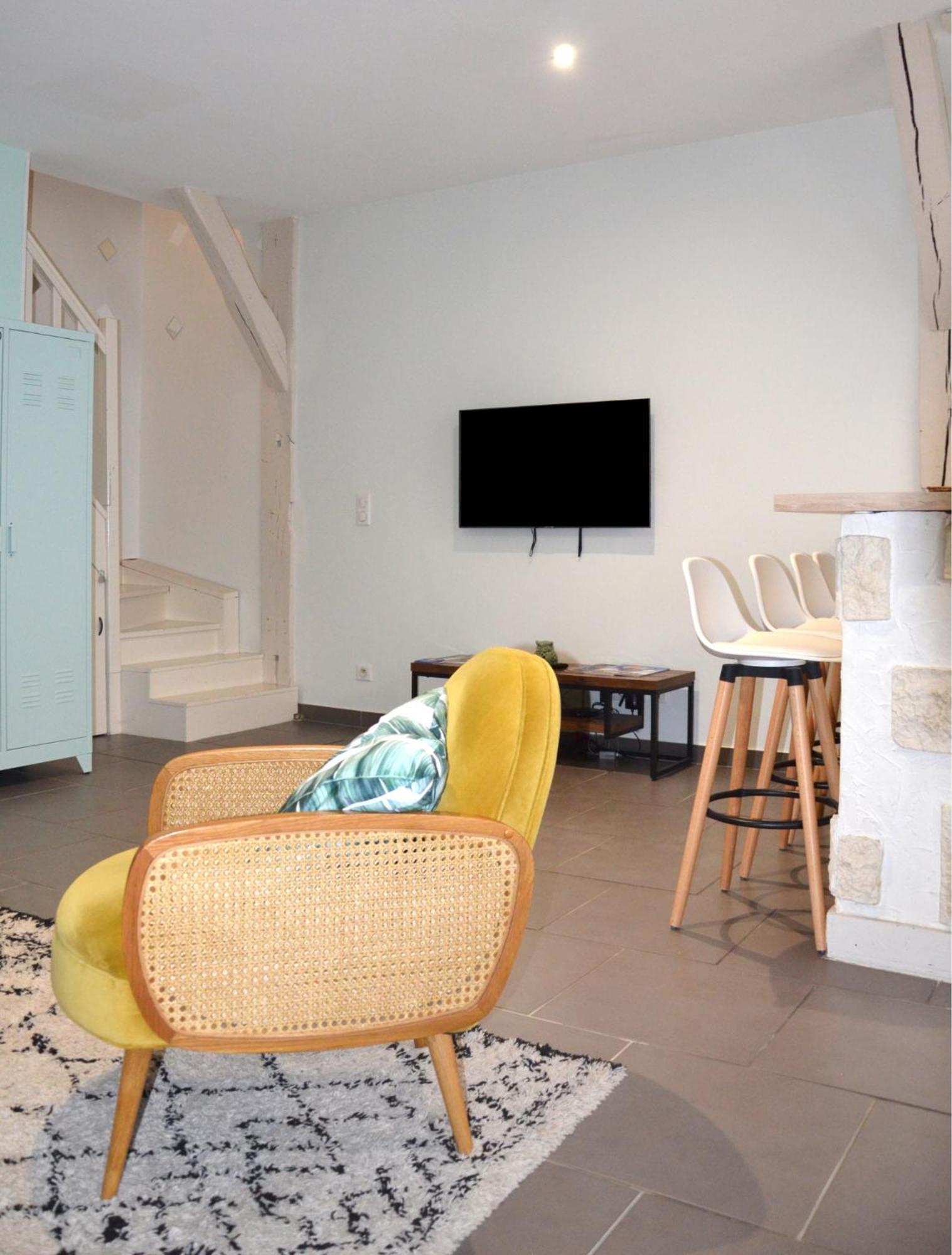 Le Cocon Troyen - 6-8P - 2 Parking Gratuits Apartment Troyes Exterior foto